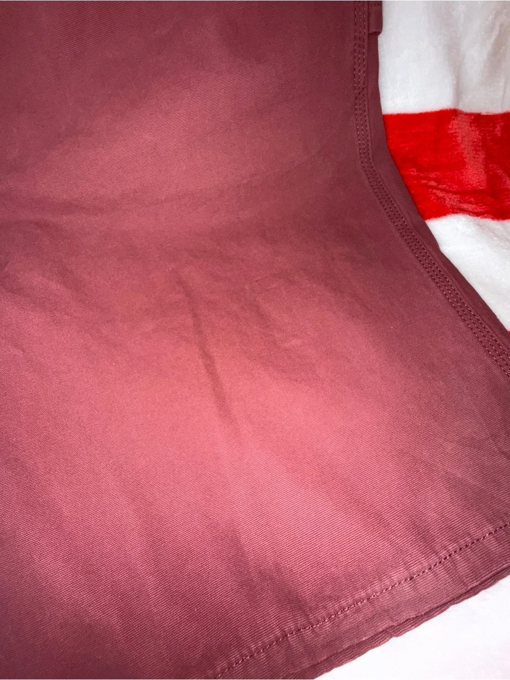 2 Levi's Men's 42 x 10 1/2” (long inseam), Shorts - Burgundy PRE STRESSED- Dirty
